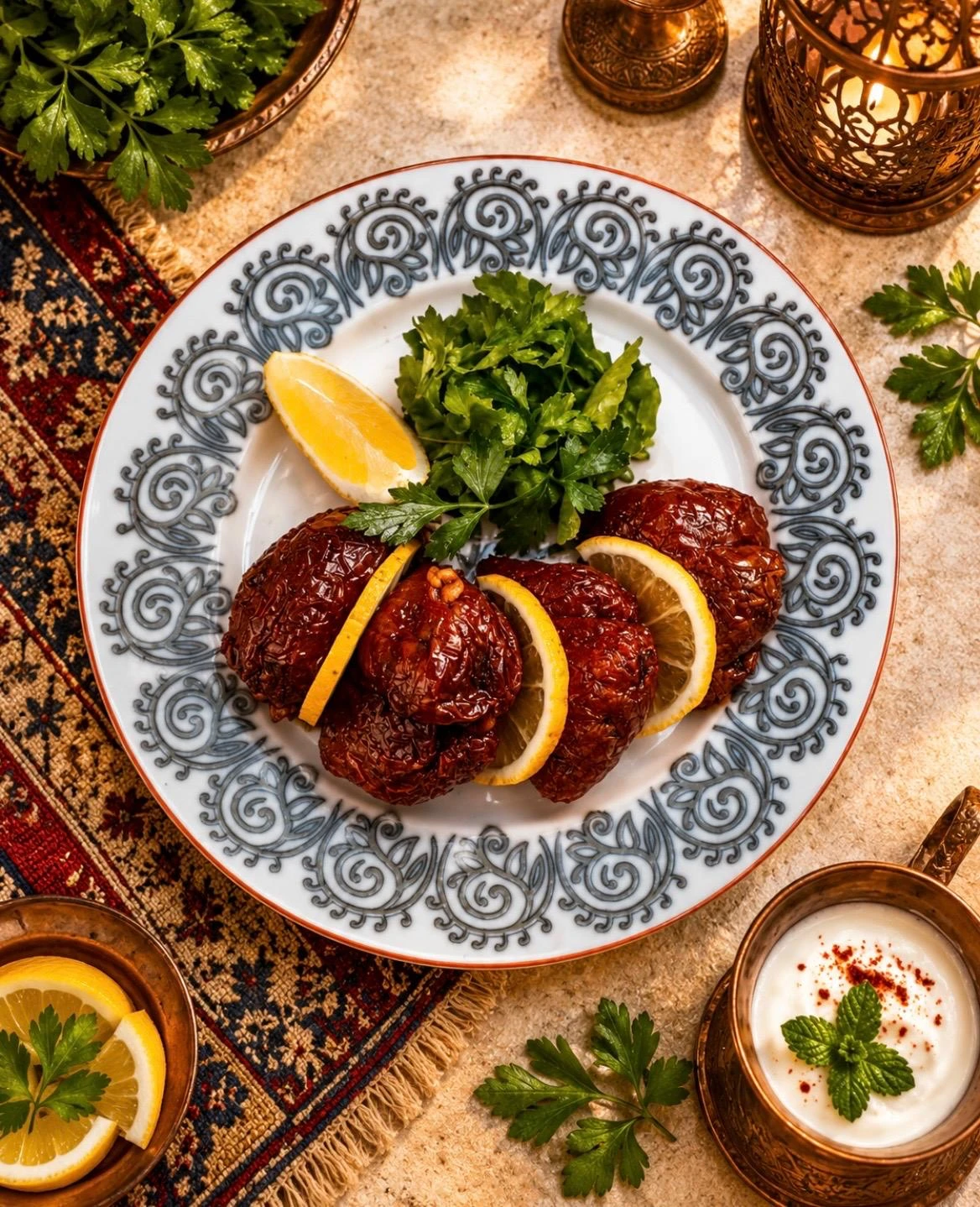 ZEYTİNYAĞLI BİBER DOLMA